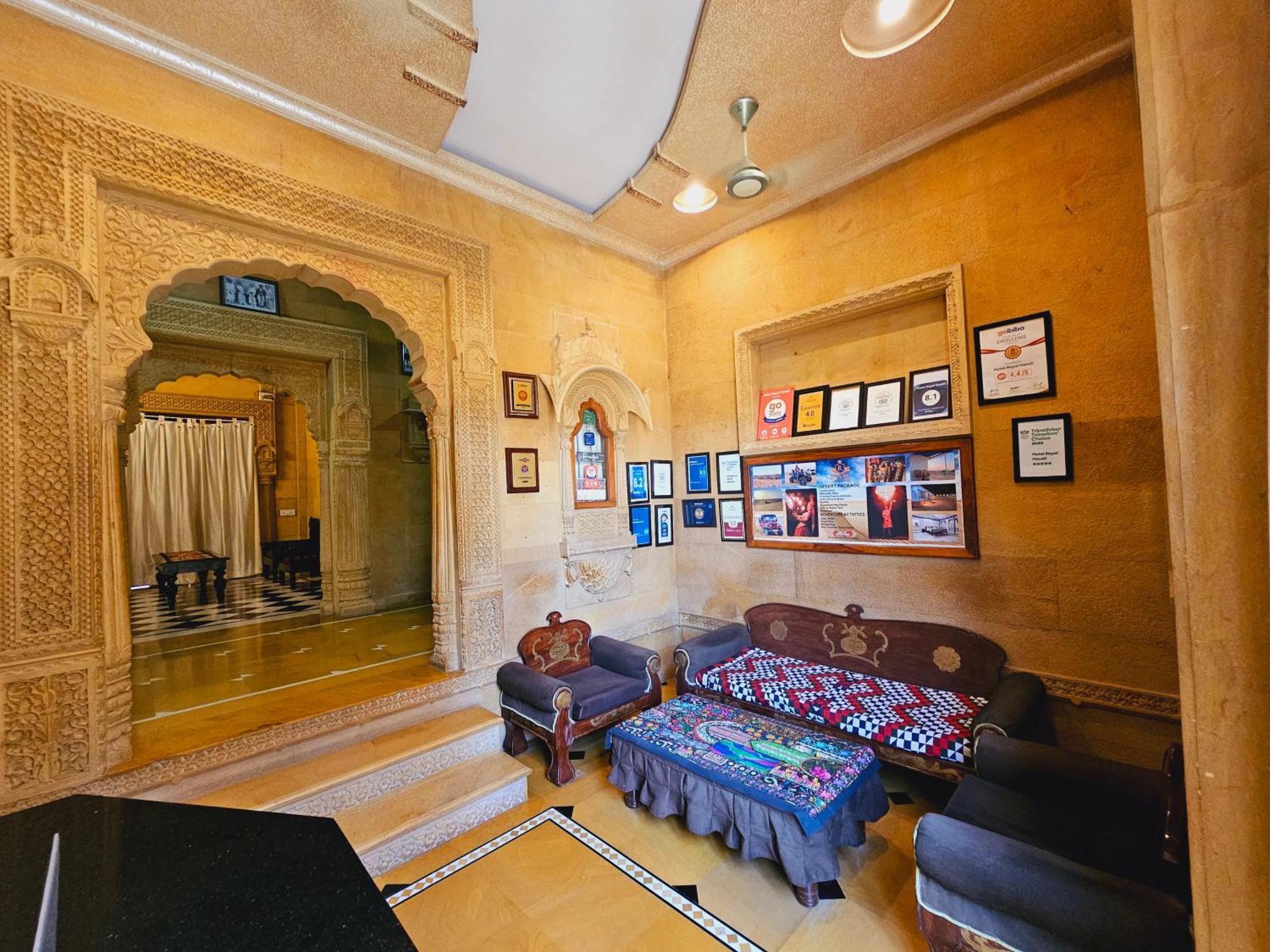 Hotel Royal Haveli Jaisalmer Eksteriør bilde