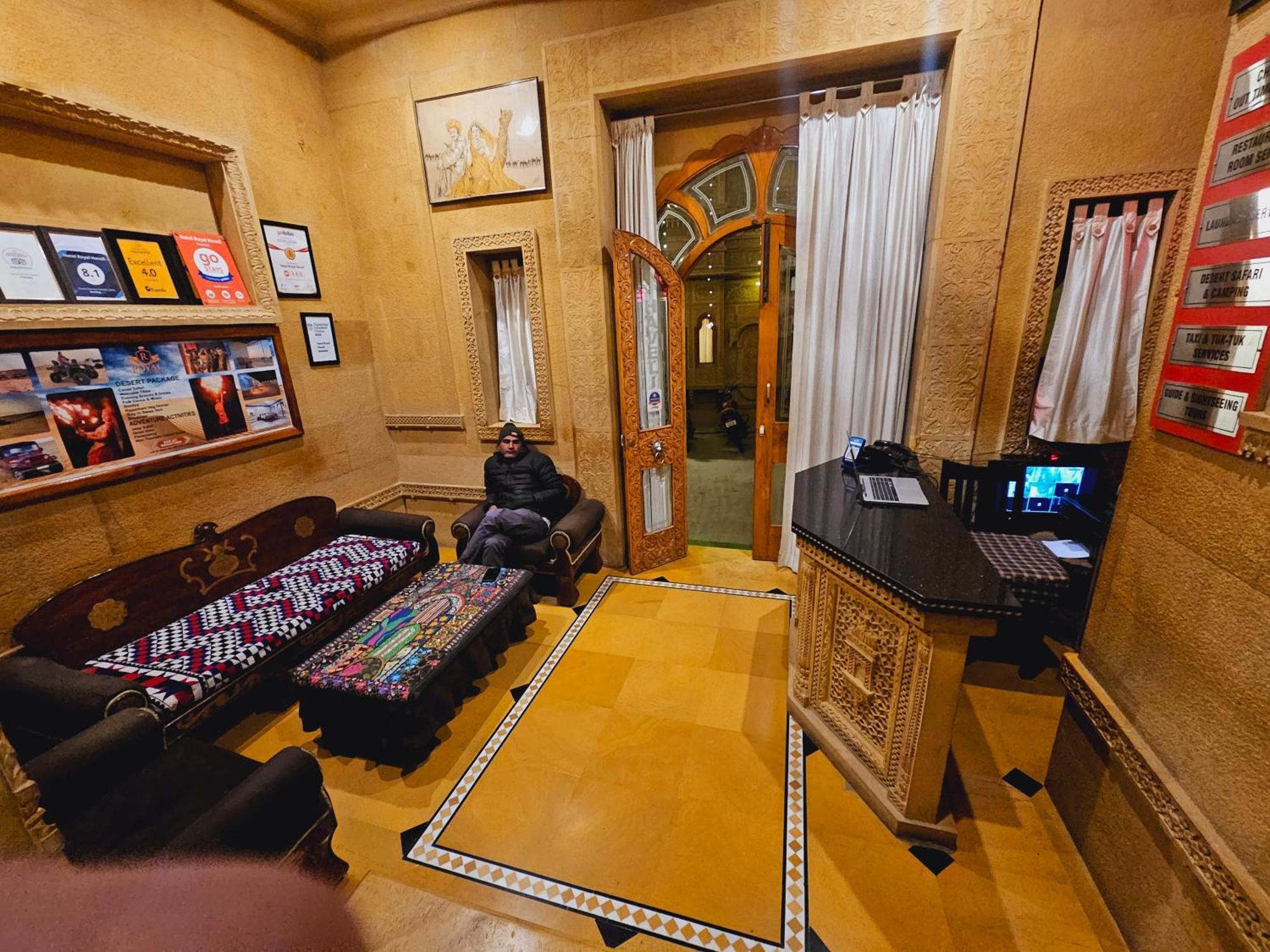 Hotel Royal Haveli Jaisalmer Eksteriør bilde
